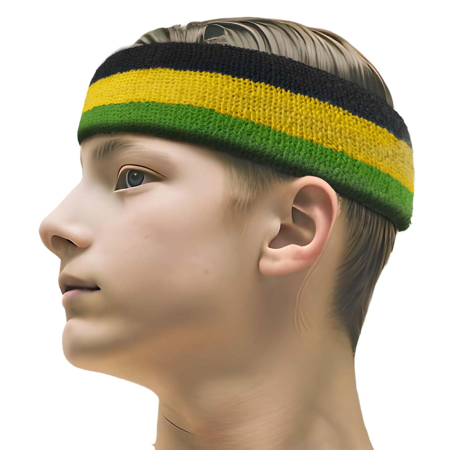 Couver Country Flag Color Cotton Sports Headband, 1 Piece