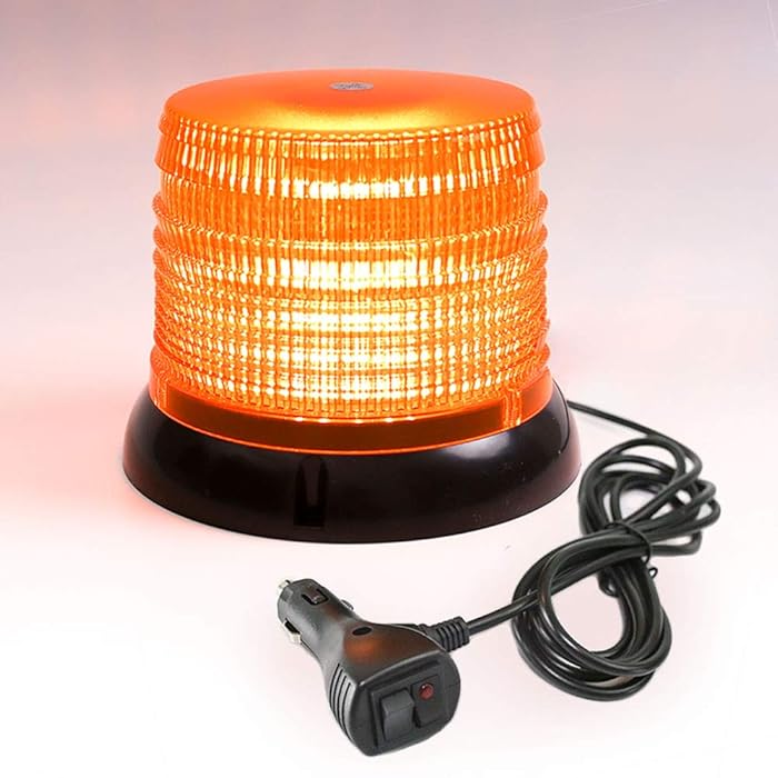 Buy LEJX 72 LEDs 1224 Volt Amber High Intensity Hazard Emergency