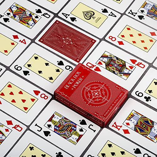 Parksons Cartamundi Private Limited-MH Adult Black Box Poker Playing Card Game, Modern, Red - Image 2 thumbnail