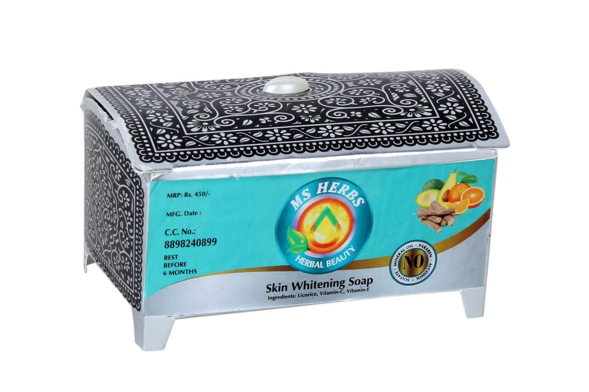 MS HERBS HERBAL BEAUTY MS Herbs Herbal Beauty Skin Whitening Soap(75 GR) - 122