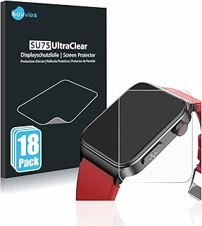 Savvies 18-Pack Screen Protection Film compatible with Lige E500 Screen Protector Ultra Clear [Scratch Proof, Anti Fingerprint, Ultra Thin]