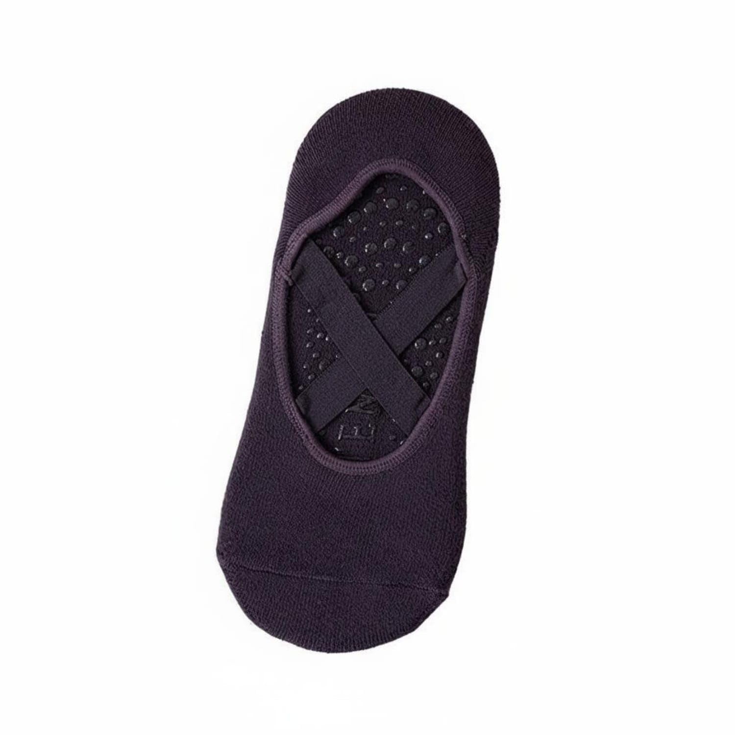 MERISHOPP Breathable Non Slip Fitness Socks Long-Lasting Non-Slip Pilates Socks Hygienic for Women, Dancers, Studio, Home Workout, Gym, Grape Purple-image-22