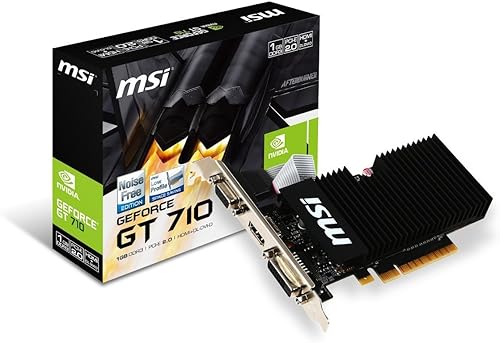 Miniatura 5 de MSI Gaming GeForce GT 710 2GB GDDR5 64-bit DirectX 12 Low Profile Graphic Card (Renewed)
