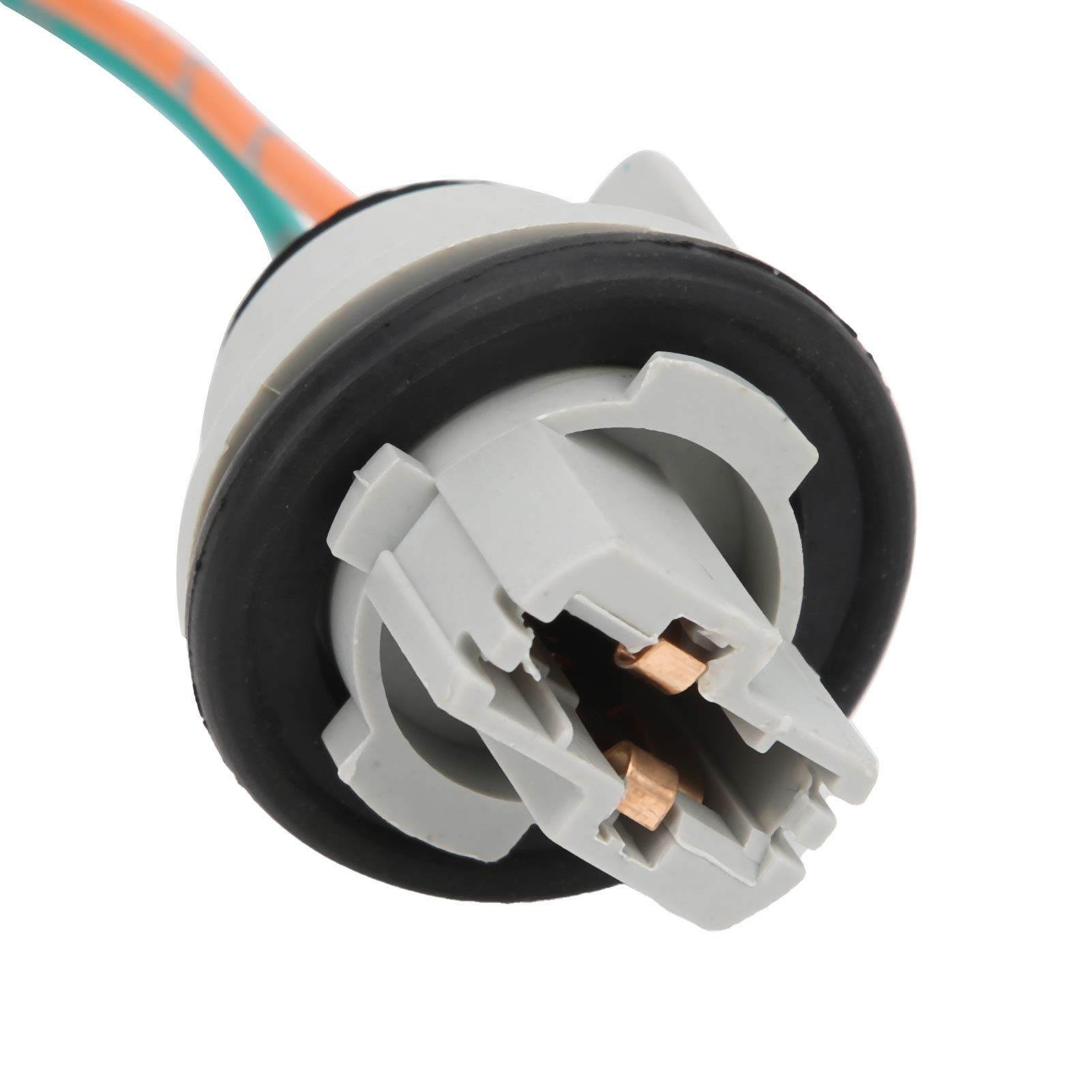 Portalampada Per Luce Freno Auto, Compatibile Con 7440,7441,7443,7444,T20,992A, Plug And Play, Cablaggio In Rame