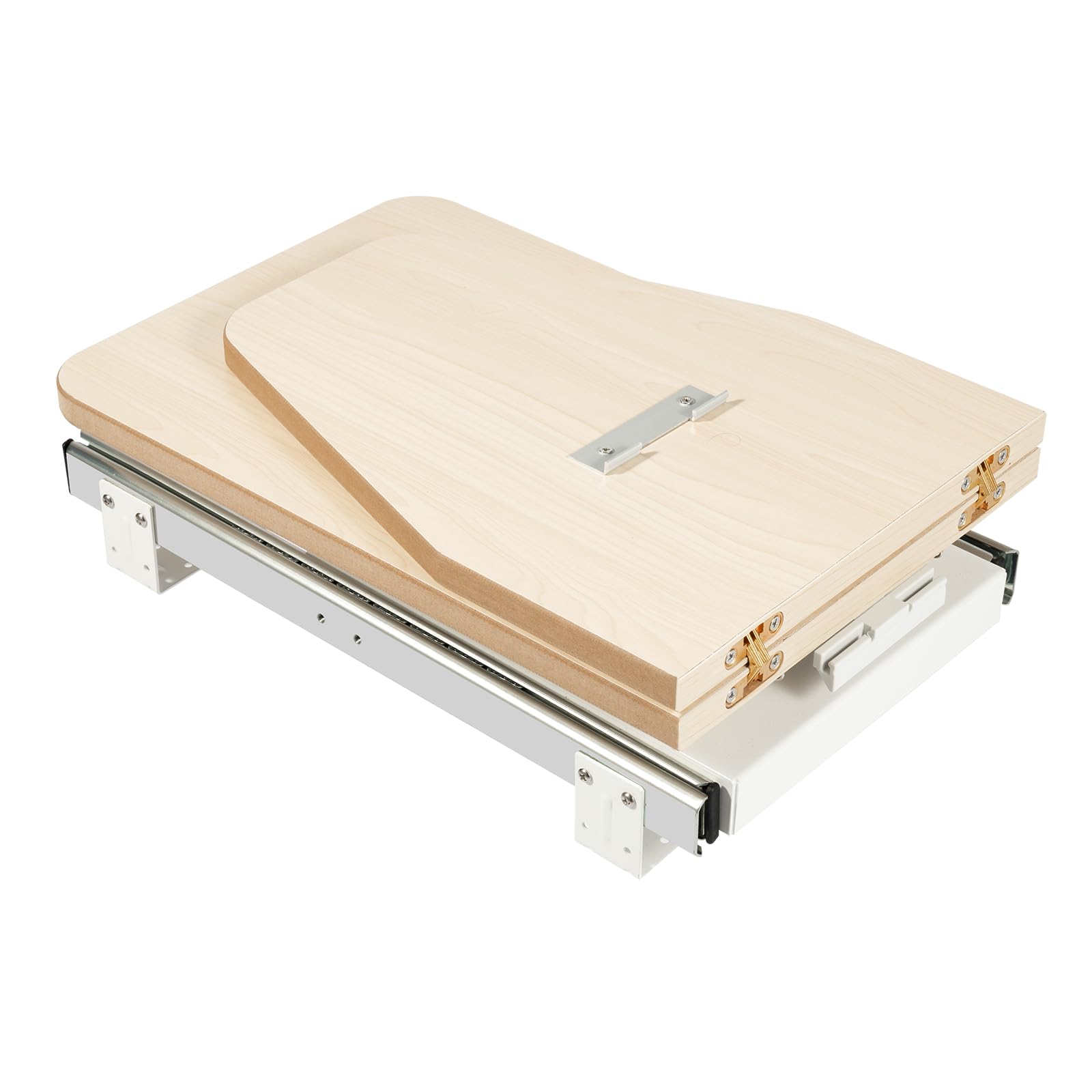 Tabla de planchar extensible, giratoria 180°, 45 kg, funda resistente al calor, ahorra espacio, 80 x 29,5 x 12 cm, color