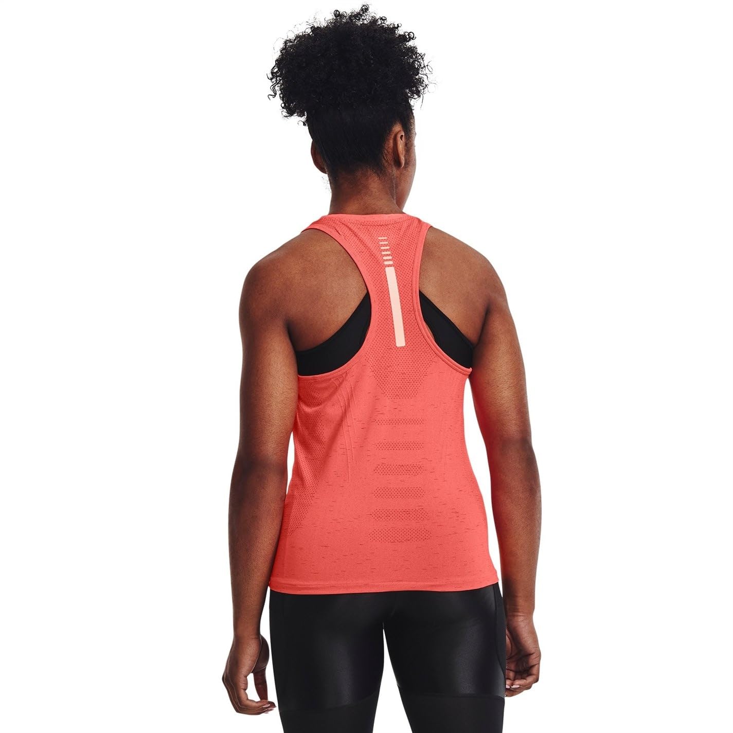 Under Armour Women Seamless Run Tank-Top Abbigliamento da Running Tank Top Orange - M