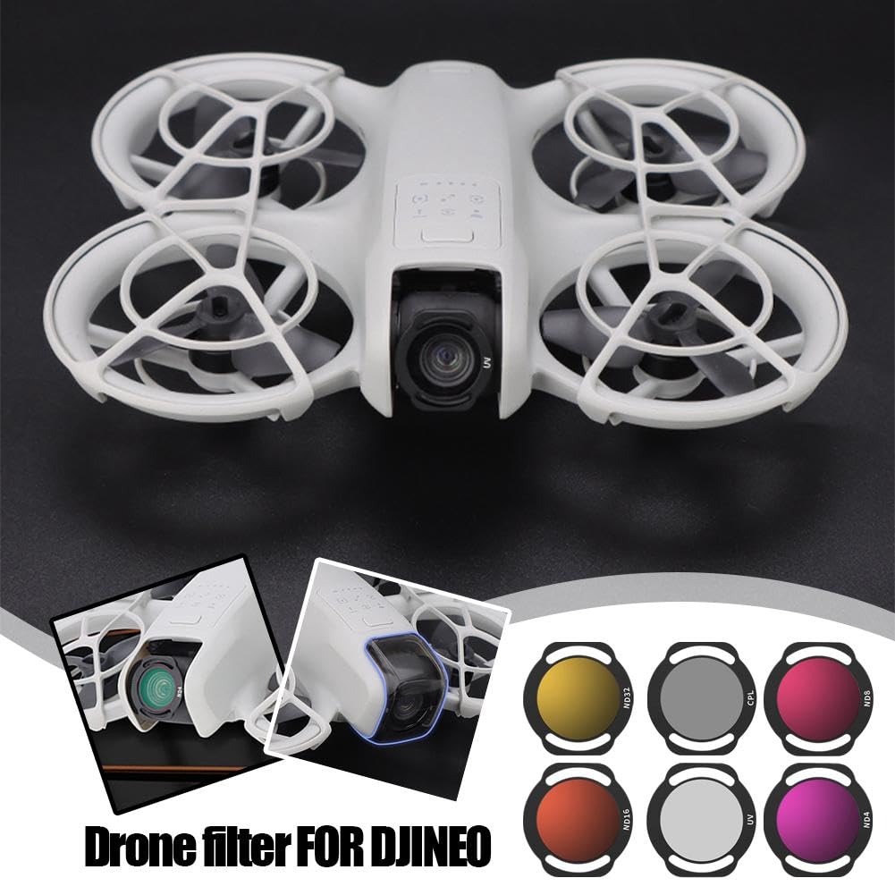 Filtri ND Per DJI FPV Drone - Set Professionale ND4/ND8/ND16 Con Custodia, Compatibile Con DJI FPV - Foto 2
