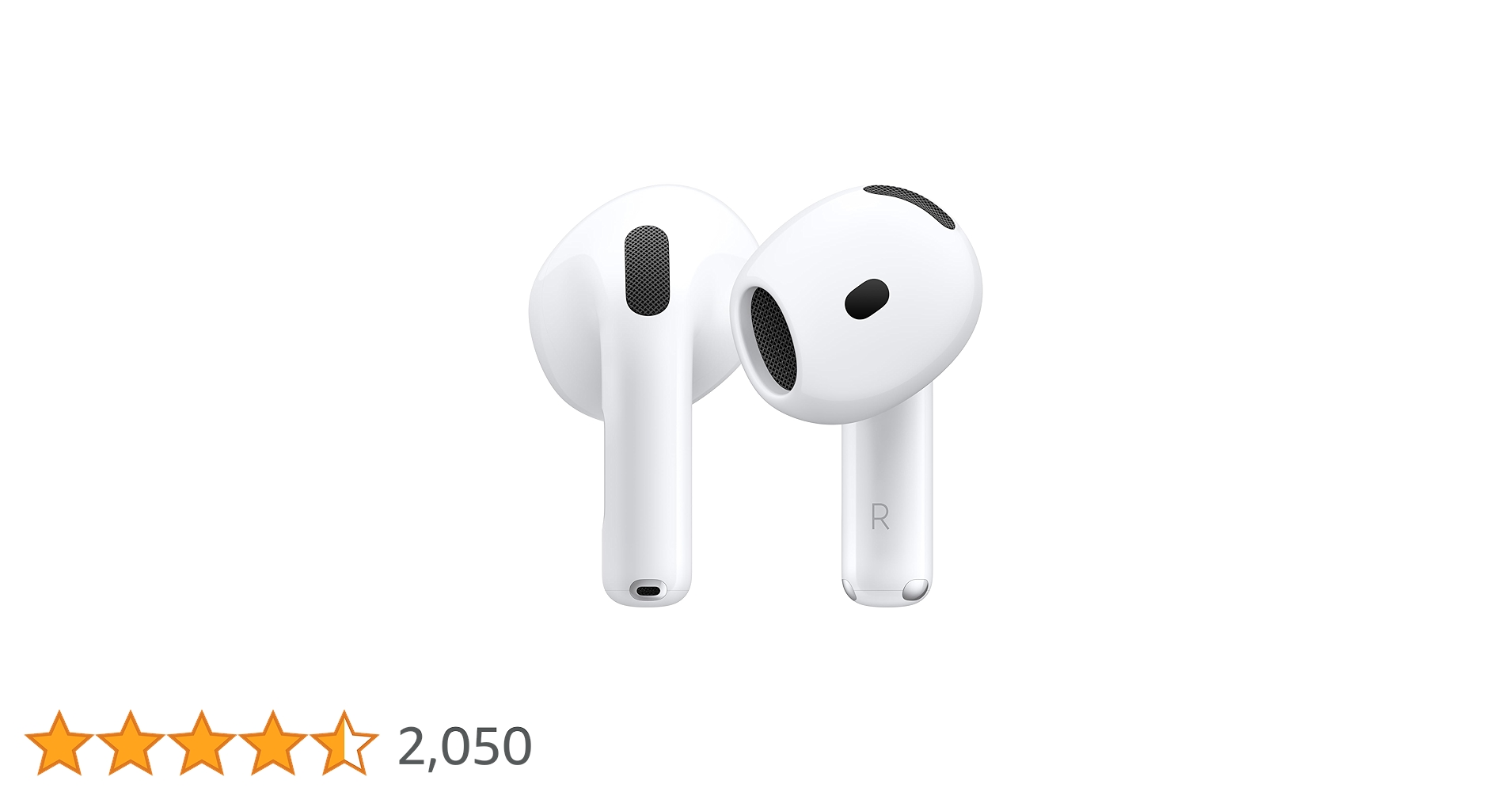 Apple AirPods 第4世代　3058 New 2024 Apple - AirPods 4 with Active Noise Cancellation MXP93LL
