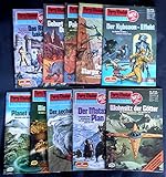  Das Rätsel von Lakikrath , Geburt einer Dunkelwolke , Pakt der Paratender , Der Margor - Schwall , Der Kybsoom - Effekt , Planet der Puppen , Die Energiejäger , Der sechste Schlüssel , Der Matazema - Plan und Wohnsitz der Götter