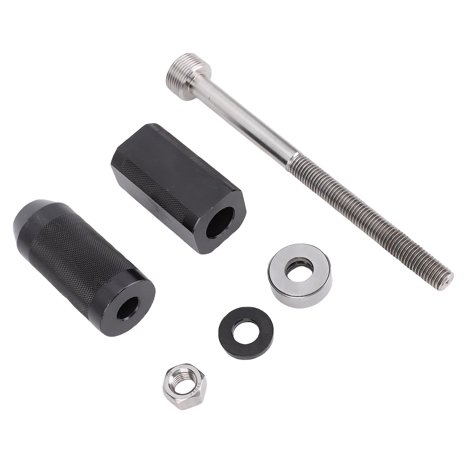 6PCS Zestaw Instalatorów do Usuwania Rękawów Wtryskiwaczy, Stalowa Stal 9u 6891 dla 3406E C10 C12 C15 C16 C18, łożysko Ciągu, Nasadka Napędowa, Napędowa Czapka