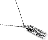 MYSTIC JEWELS by Dalia - 925 Plata de Ley - Mezuzá con Cadena de Plata Modelo 4