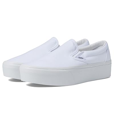 Vans Classic Slip On Stackform Shoes True White