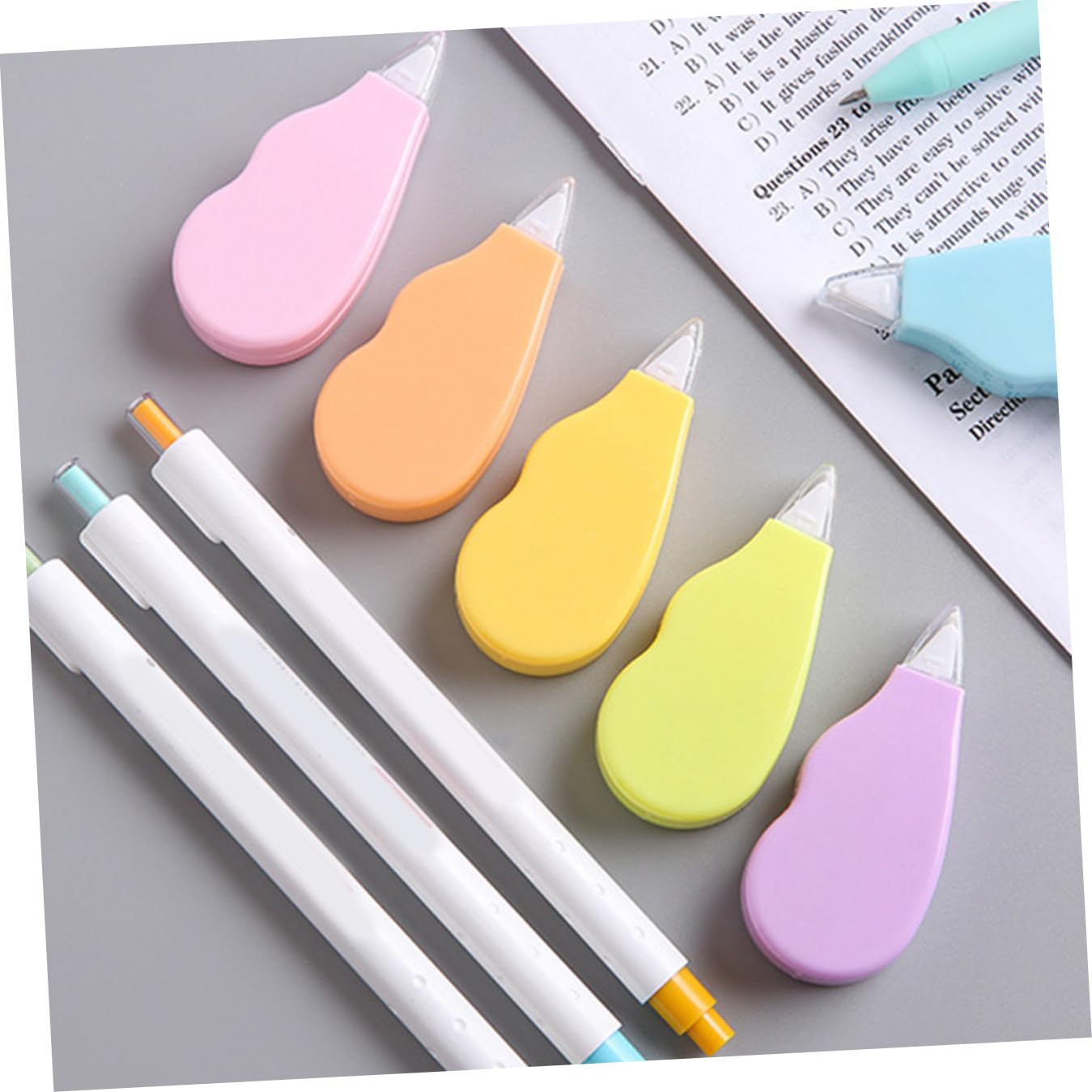 SHINEOFI Pz nastro di correzione correttore scuola correttore nastro a o bambini o per cancellare strumenti di degli studenti plastica