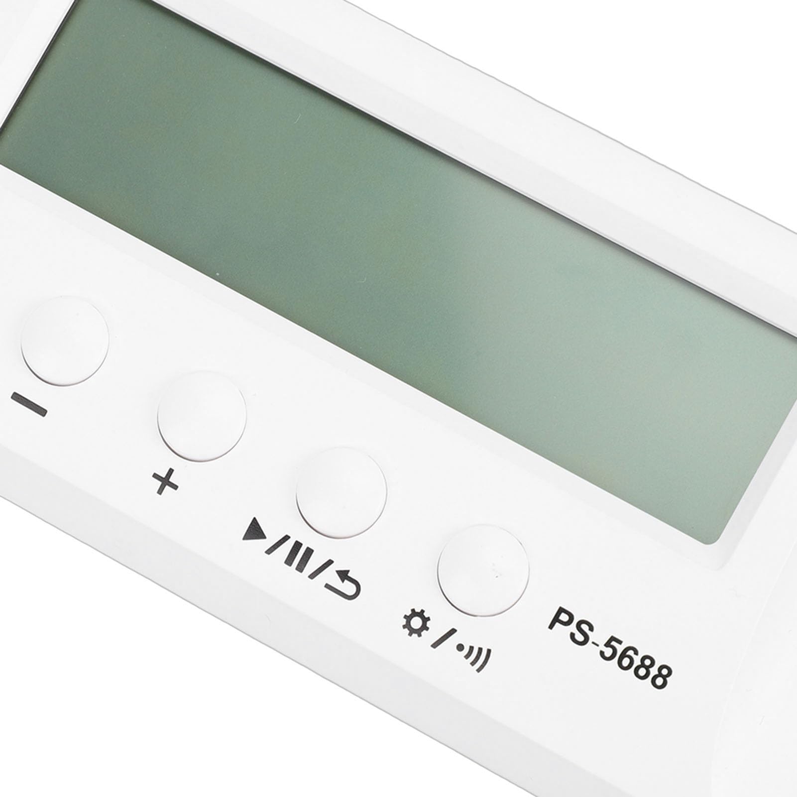 Orologio a scacchi, timer portatile con display HD per concorsi di scacchi cinesi internazionali (bianco)