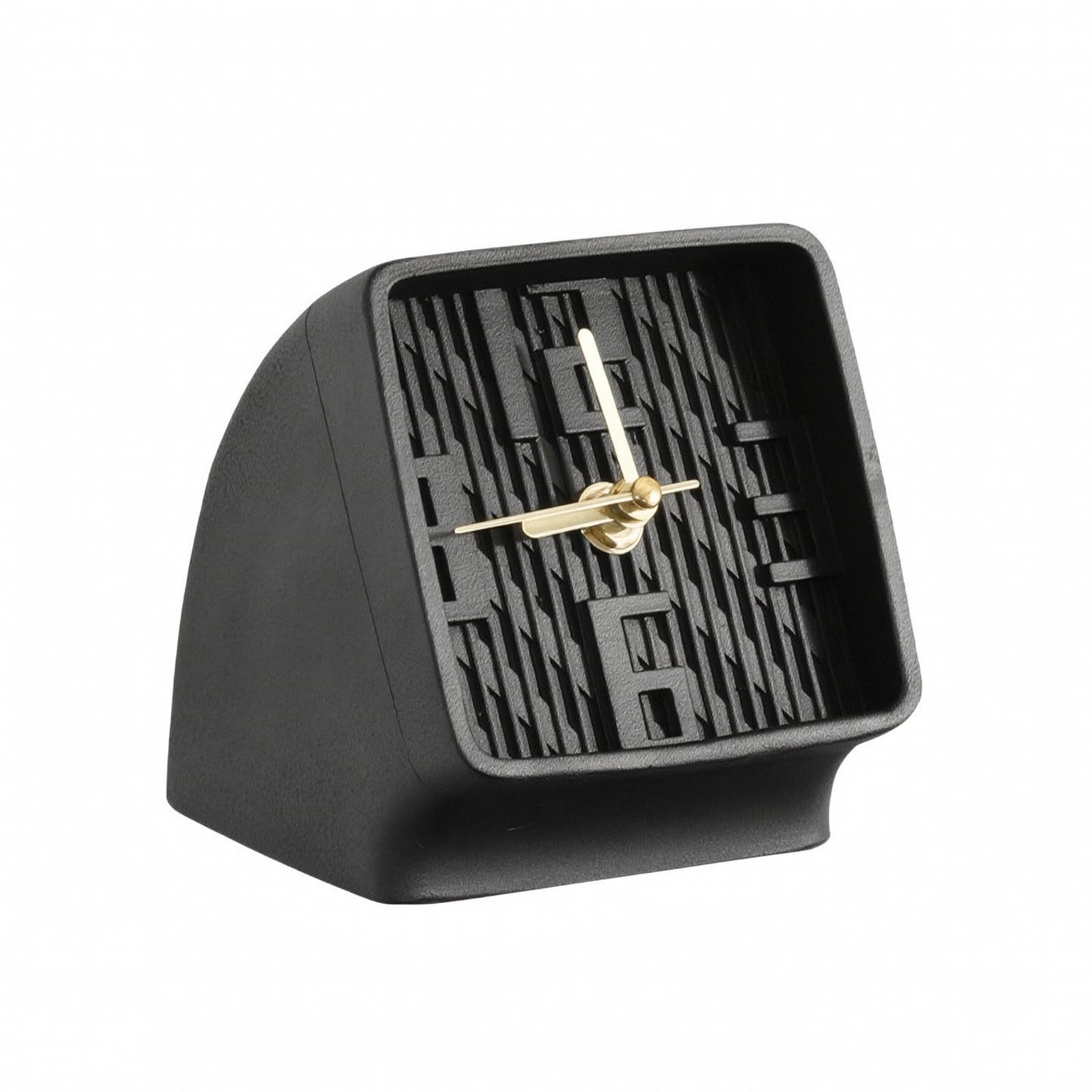 Baoblaze Reloj de Escritorio para Oficina Reloj de Mesa Reloj Analógico Reloj Decorativo Reloj de con Estructura Elegante y Lectura Precisa en Travertino E, Style to 6