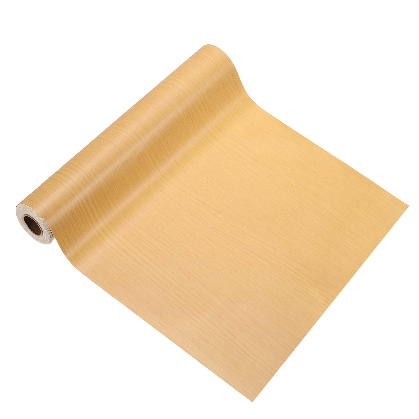 PATIKIL Wood Grain Tape 30cm x 10m, Self-Adhesive Wood Texture Repair Tape Realistic Wooden Effect Patch for Furniture Cabinets Floor Walls, American Oak