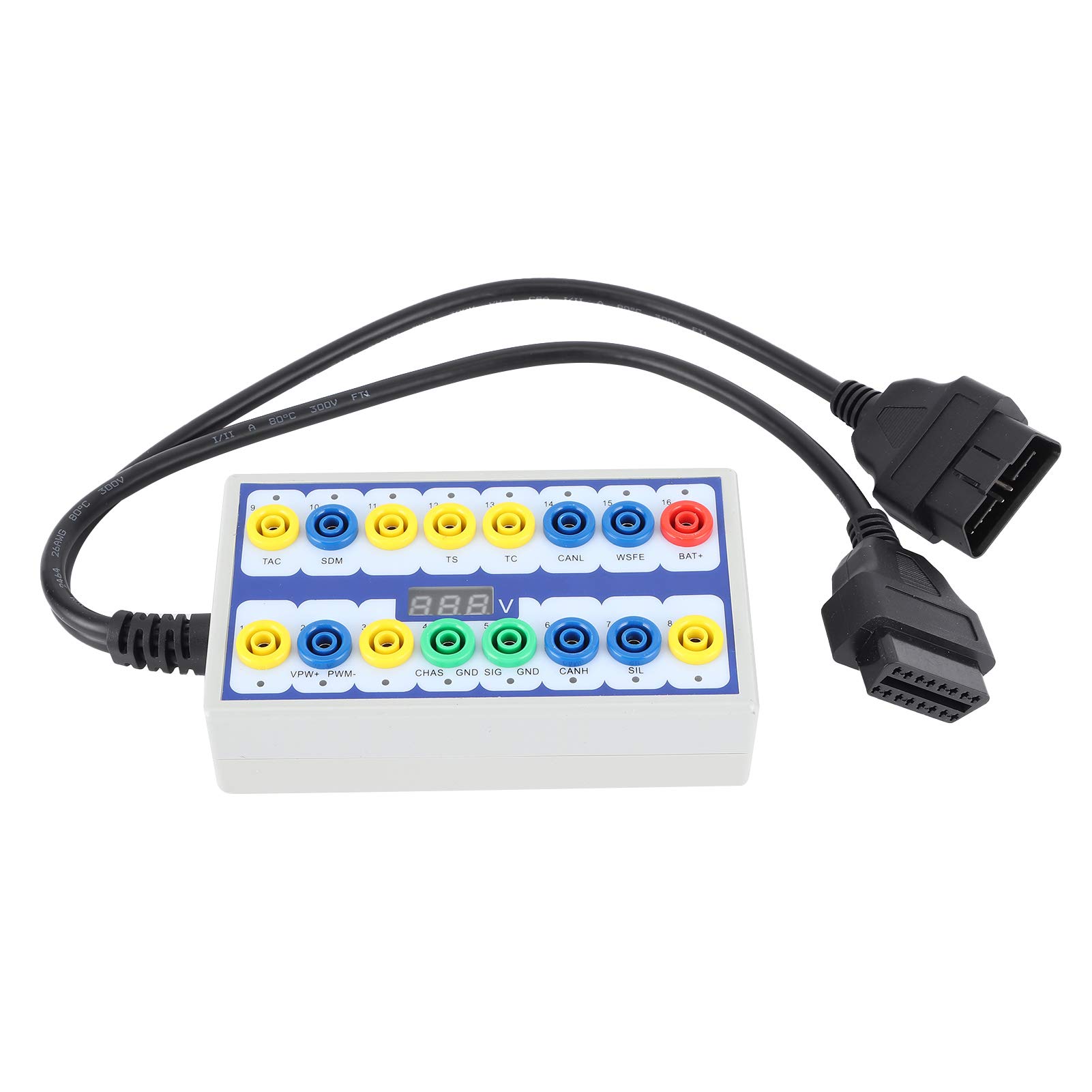 OBD2 Abzweigdose, OBD2 Abzweigdose, OBDII Protokolldetektor High Performance Auto Auto