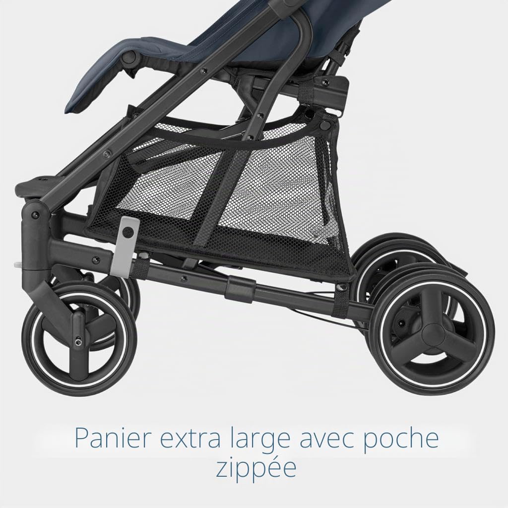 Maxi-Cosi Mara Poussette canne Ultra Compacte, De la naissance à 4 ans (0-22 kg), Brave Graphite