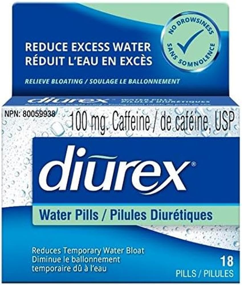 DIUREX WATER PILLS 18 CT visual data 7