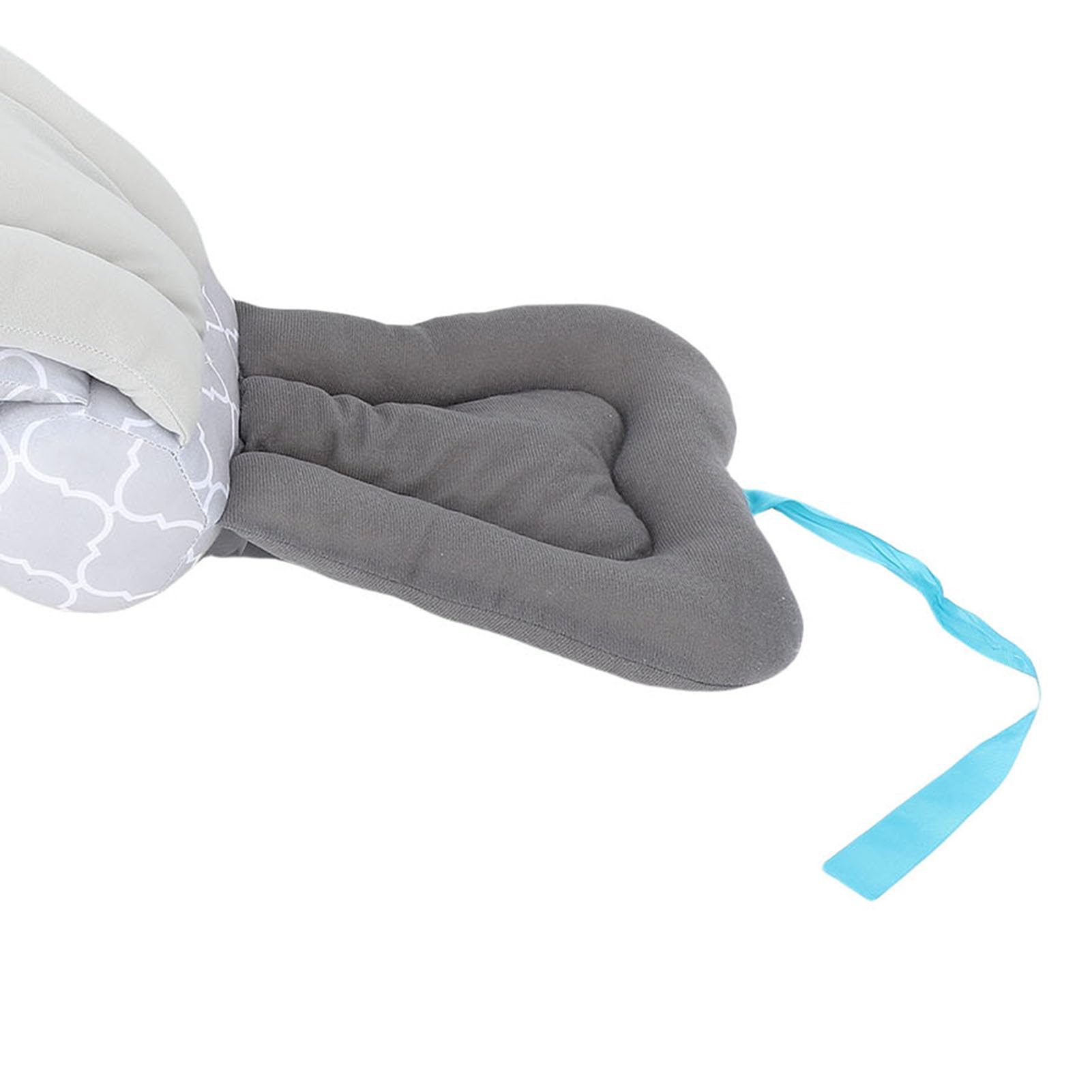 Cuscino per L'Allattamento Regolabile per Mamma e Bambino con Design Portatile e Confortevole, Morbida Microfibra per un Facile Allattamento Al Seno