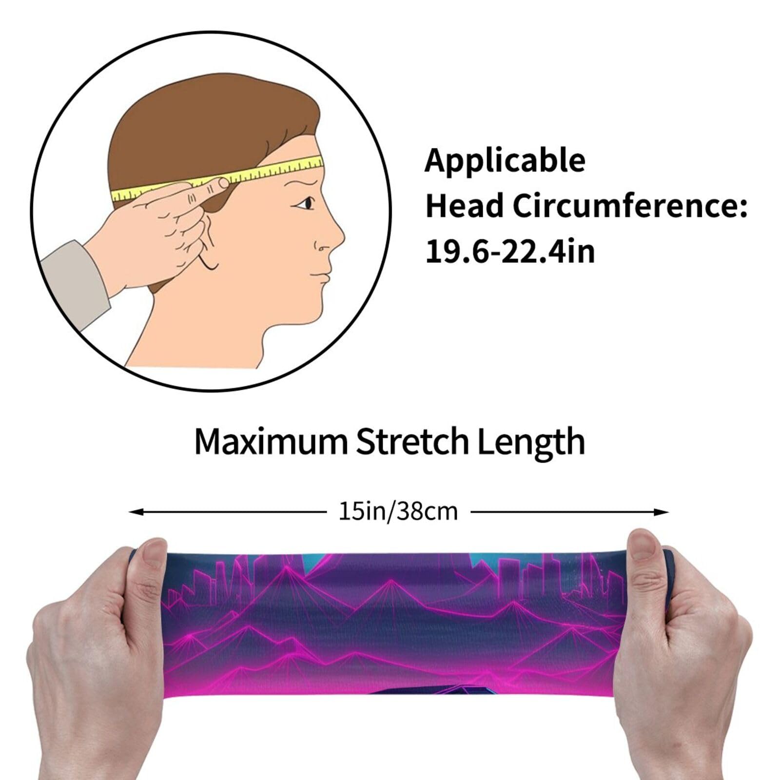 Produktbild von Sport Stirnbänder Für Herren Und Damen 3 Packs - Schweißband & Sport