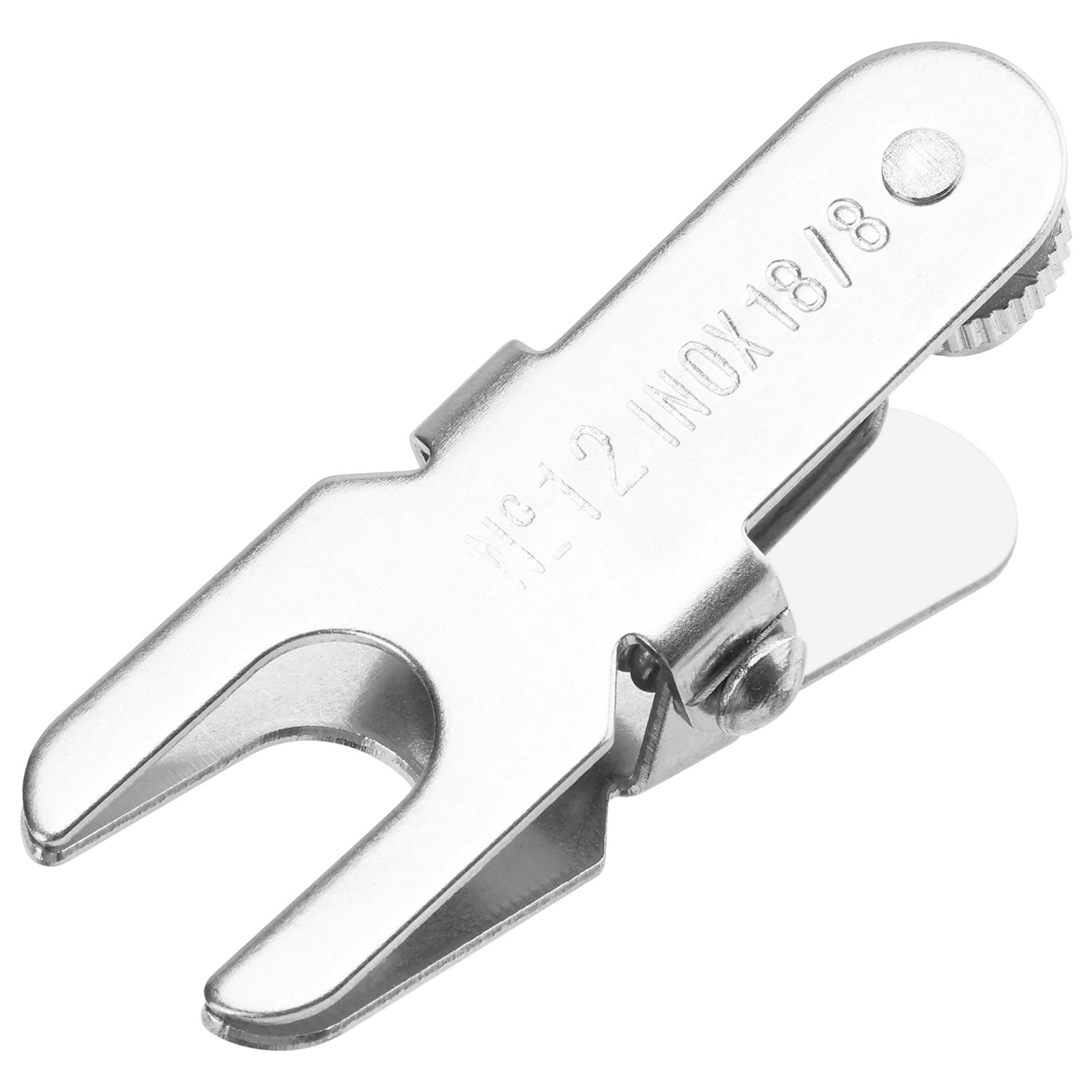 Labasics Morsetto Sferico con Dado di Bloccaggio, Morsetto in Acciaio Inox per Connessioni Sferiche, Strumento da Laboratorio per Vetreria, Distillazione e Reflusso, Taglia 12