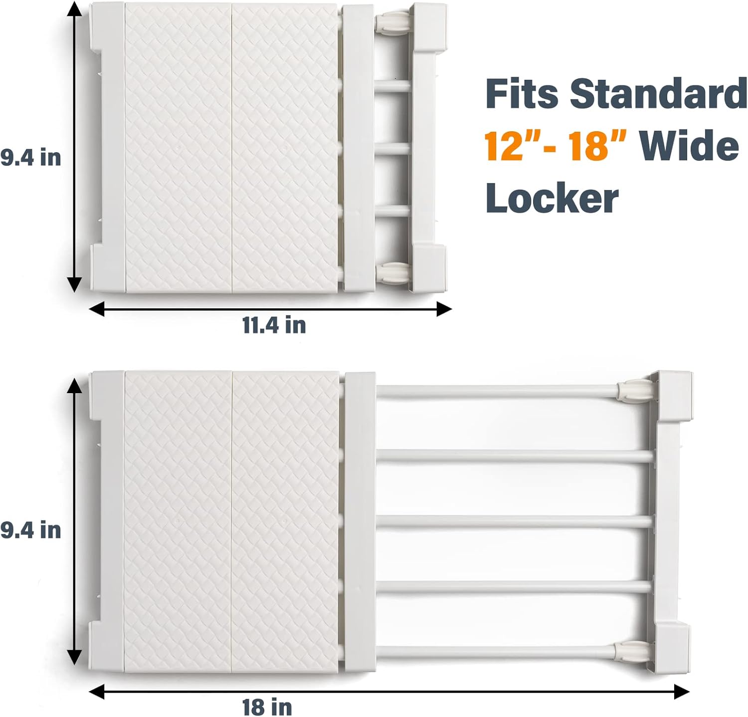 Buy Adjustable Locker Shelf, Extends to Fits Your School Locker