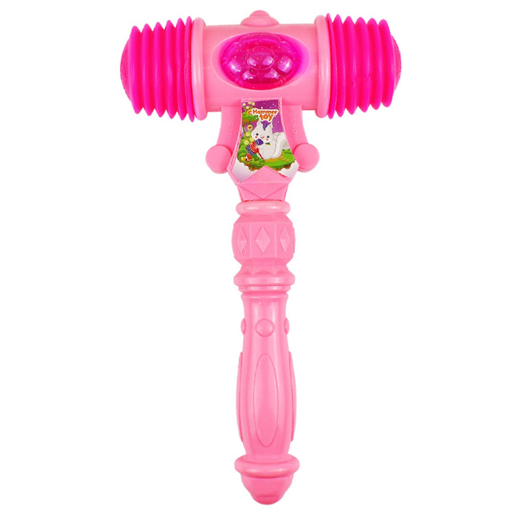 Juguete de Martillo chirriante, Martillo chirriante, Juguete para niños: niño pequeño Que Hace Sonidos con Silbato Incorporado para Juego Interactivo y Aprendizaje (Edades 3+), Estilo 2