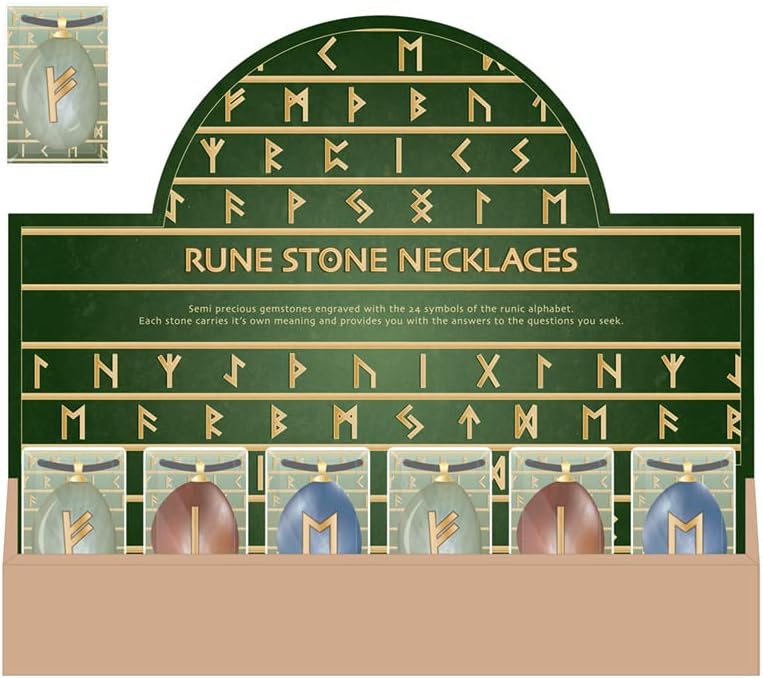Puckator MIN44 Rune Stone Pendant