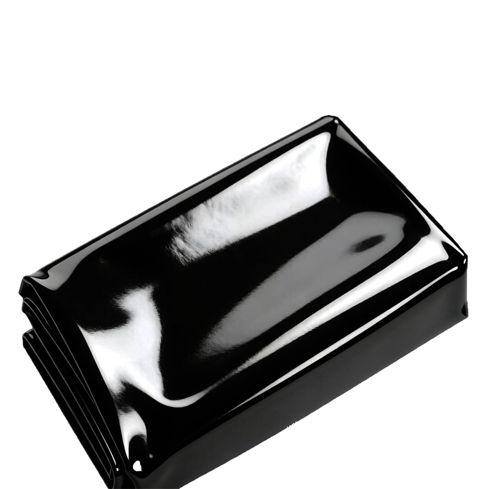 Revestimiento para Estanque HDPE 1x8m 2x4m 4x5m 5x6m 6x9m 7x12m 10x15m Membrana Impermeable Negra para acuicultura riego agrícola protección Temporal(6x8m)