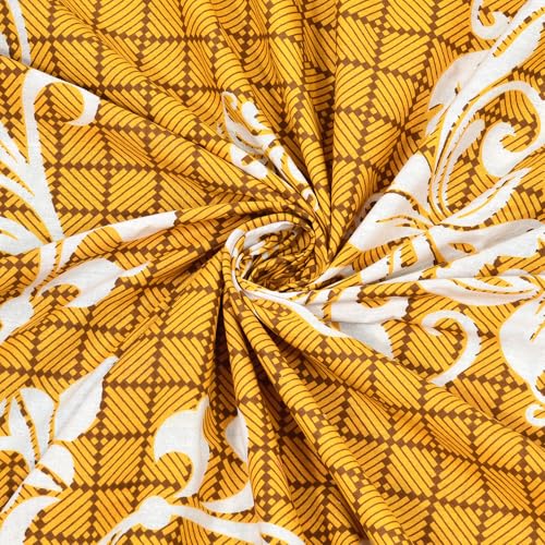 Image of Monique Pure 100% Cotton Double Bed Sheet with 2 Pillow Covers (Bedsheet for Double Bed Cotton