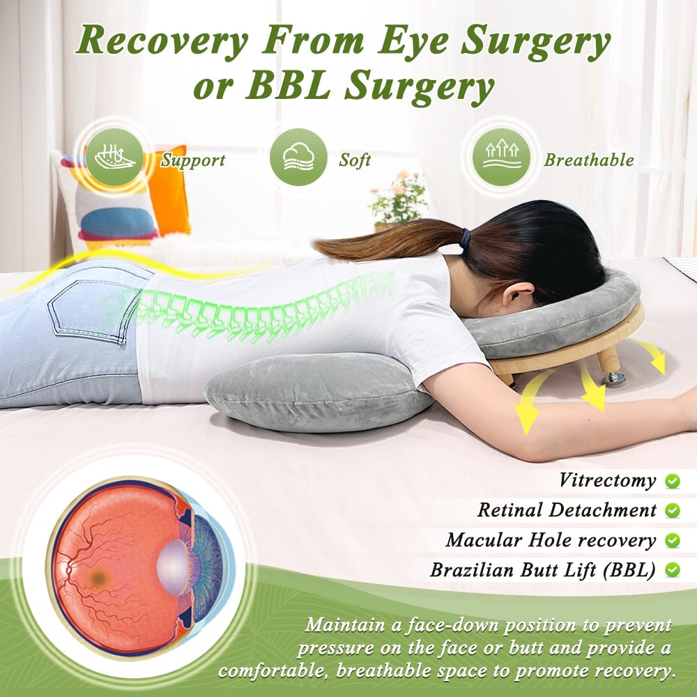 Mentonera Para Dormir Almohada Para Recuperación Postoperatoria