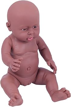 Amazon.co.jp: [エムティーエボコン] 黒人 赤ちゃん 人形 40cm (女の子