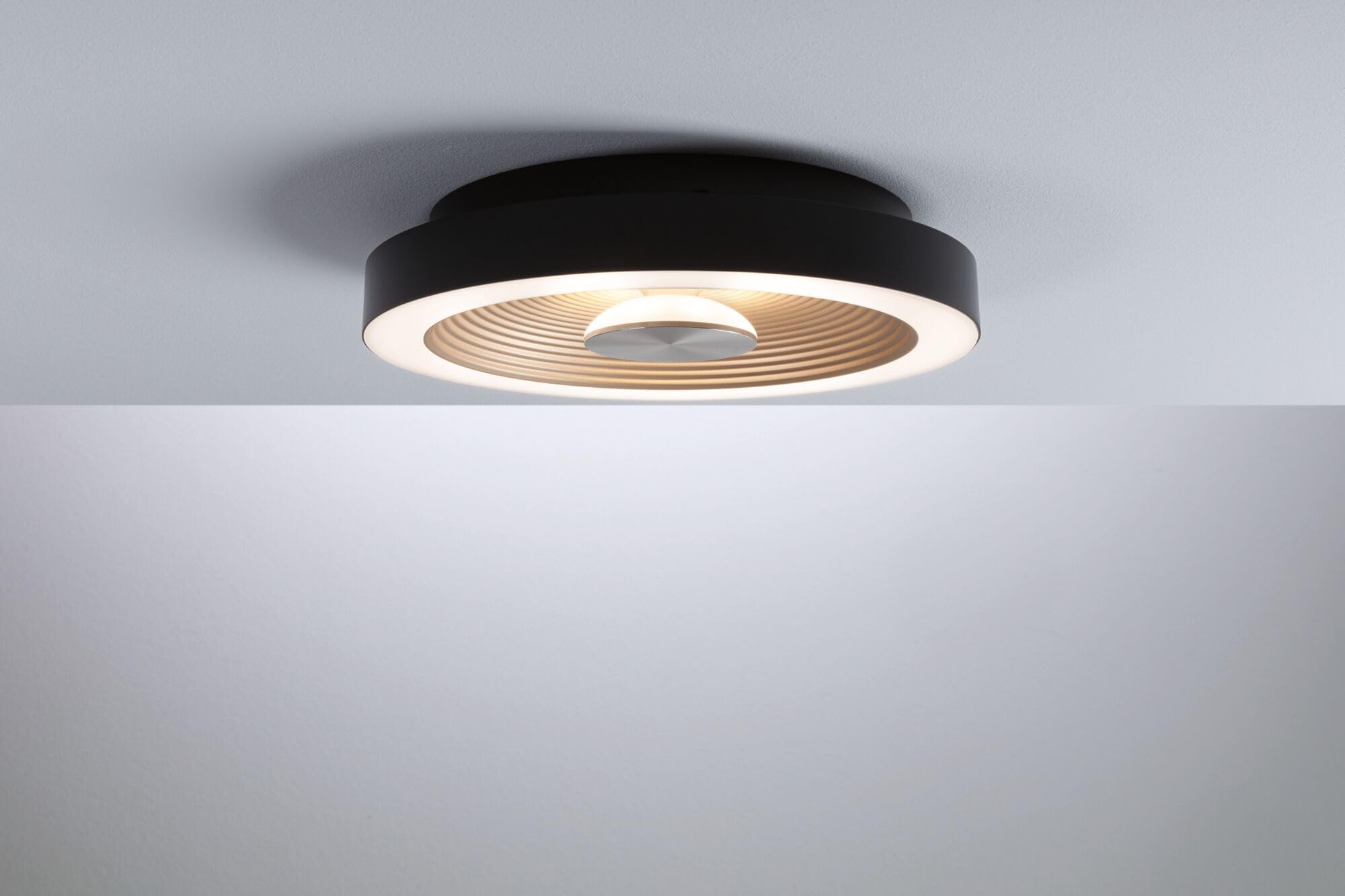 Paulmann 71178 WD Volea IP44 W/D dim LED 18W 320mm Schwarz Gold 230V Kunststoff
