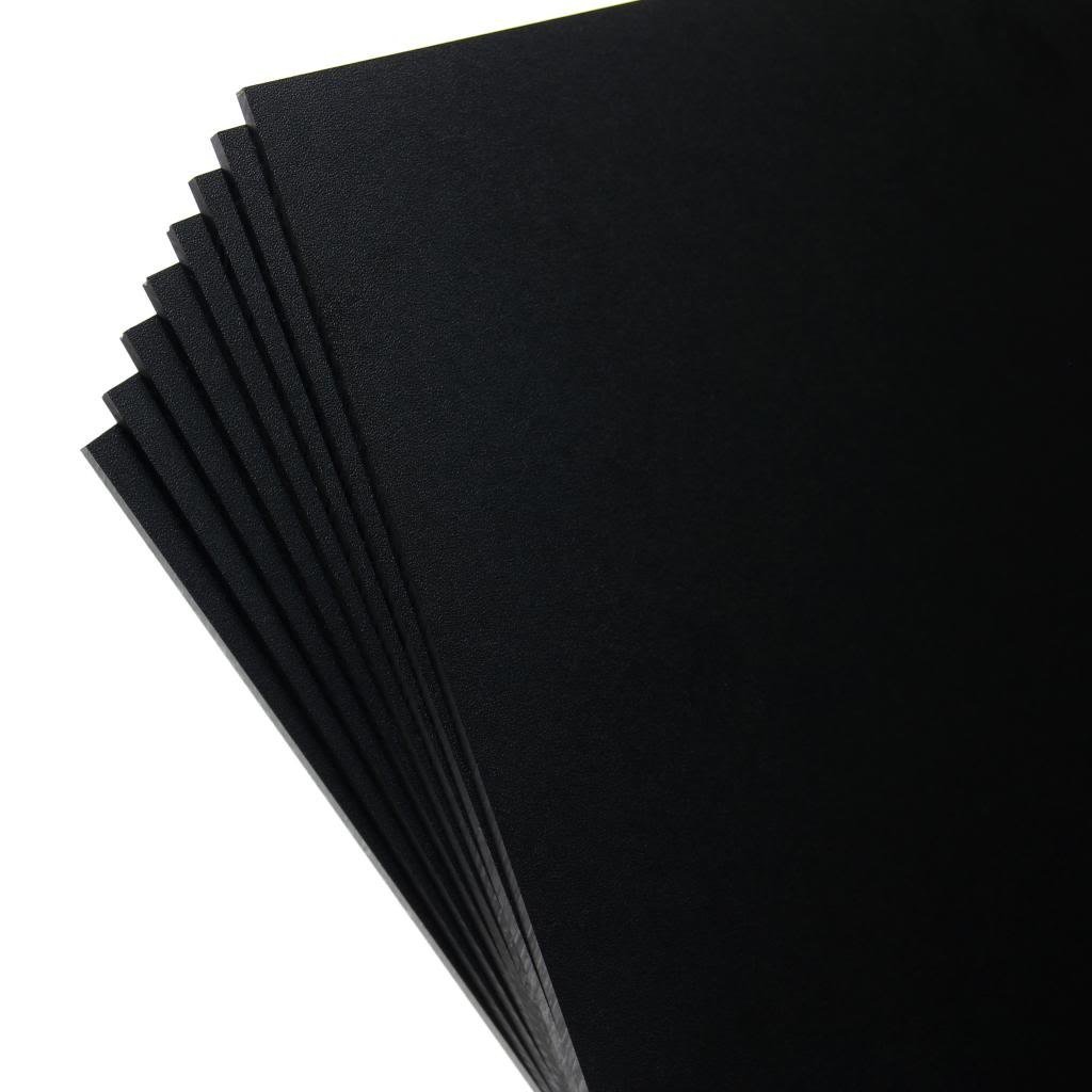 KYDEX V - Black 12 x 12 x 0.125 Pack of 8 Sheets