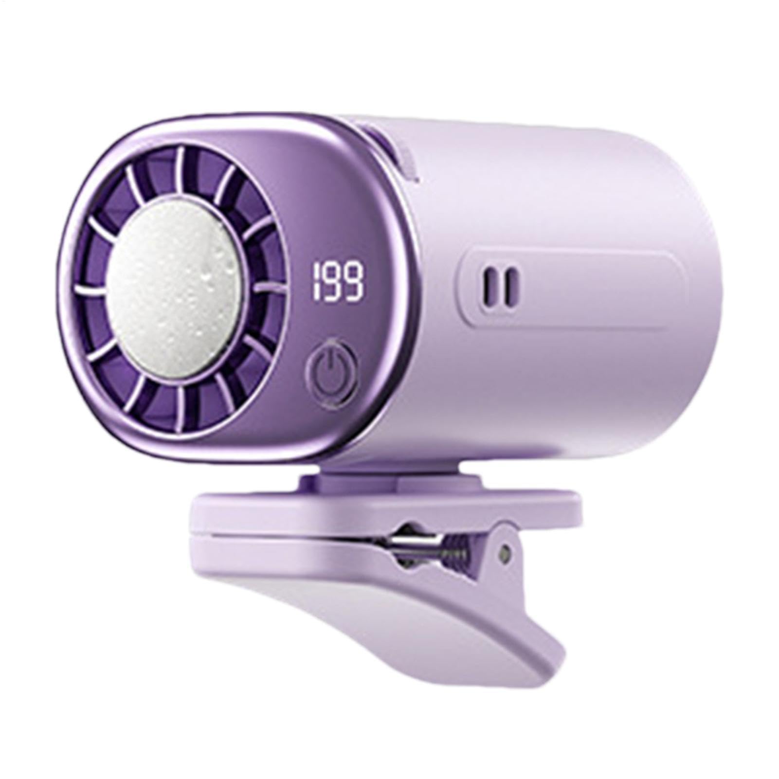 Travel Fan,360 Degree Rotation Compact | Clip On Bed Fan | for Traveling Fishing Jobsite Camping Road Trip Beach Men Women Youth Teens Adults