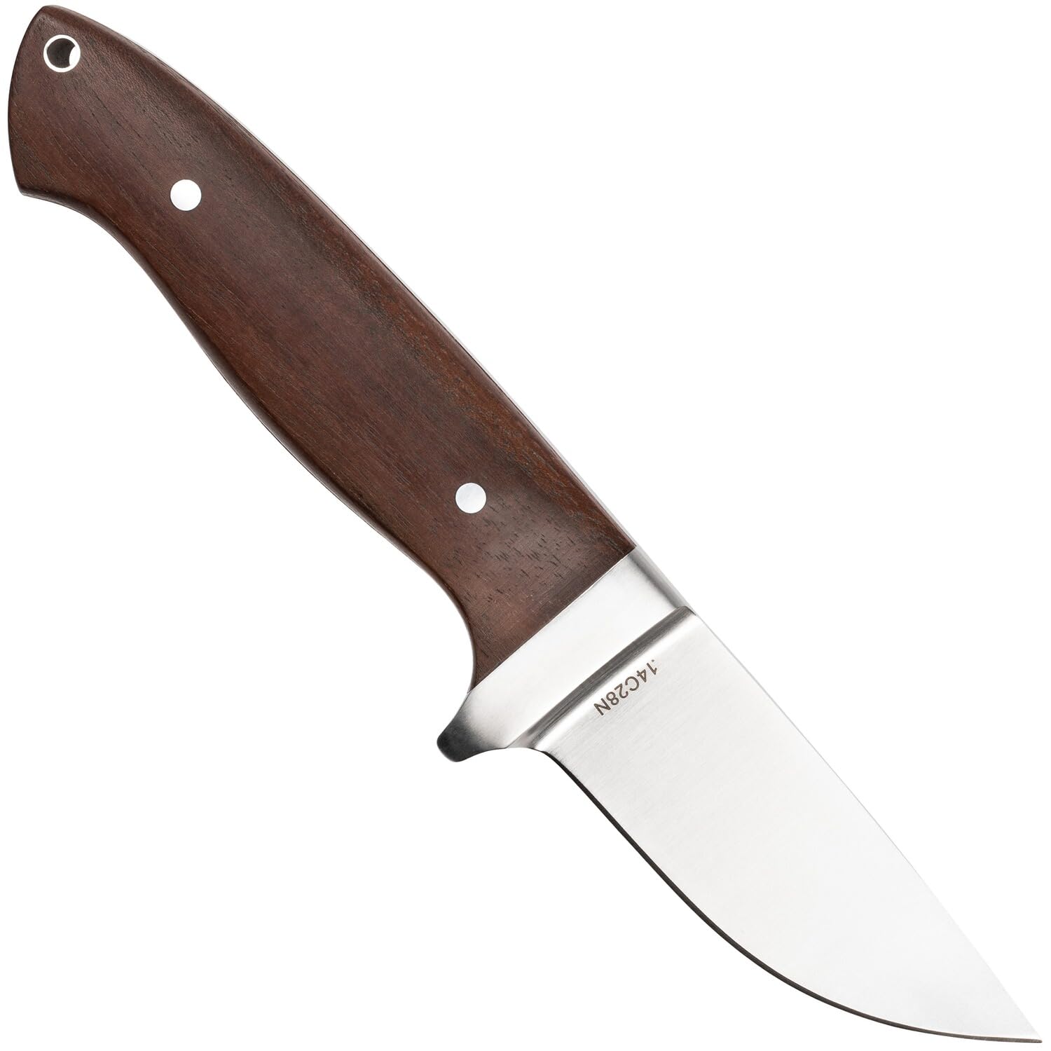 Blaser | Jagdmesser | Drop-Point-Klinge aus D2-Stahl | Moderner Kunststoffgriff | Full-Tang-Bauweise | Inklusive Nylon-Scheide | Für Jäger | Pflegeleicht | Widerstandsfähig gegen Feuchtigkeit