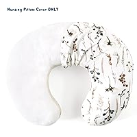 Vista 3 de GRSSDER Funda de almohada de lactancia Funda de almohada de lactancia elástica y extraíble de visón para almohadas de lactancia, funda ultra suave