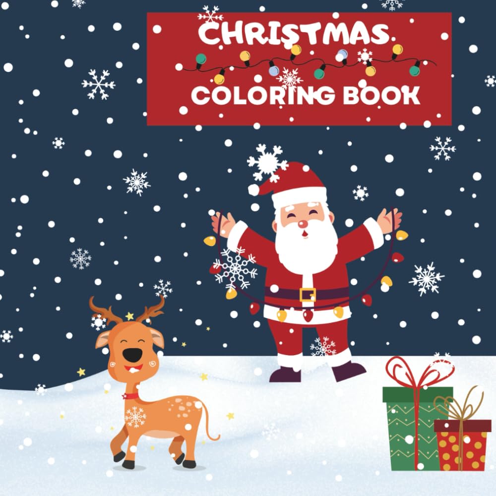Kids Christmas Coloring Book