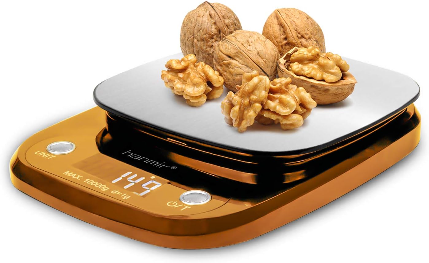 Digital Kitchen Scale, 19lb/10kg Electronic Food Scale Multifunctional Kitchen Weight Scale