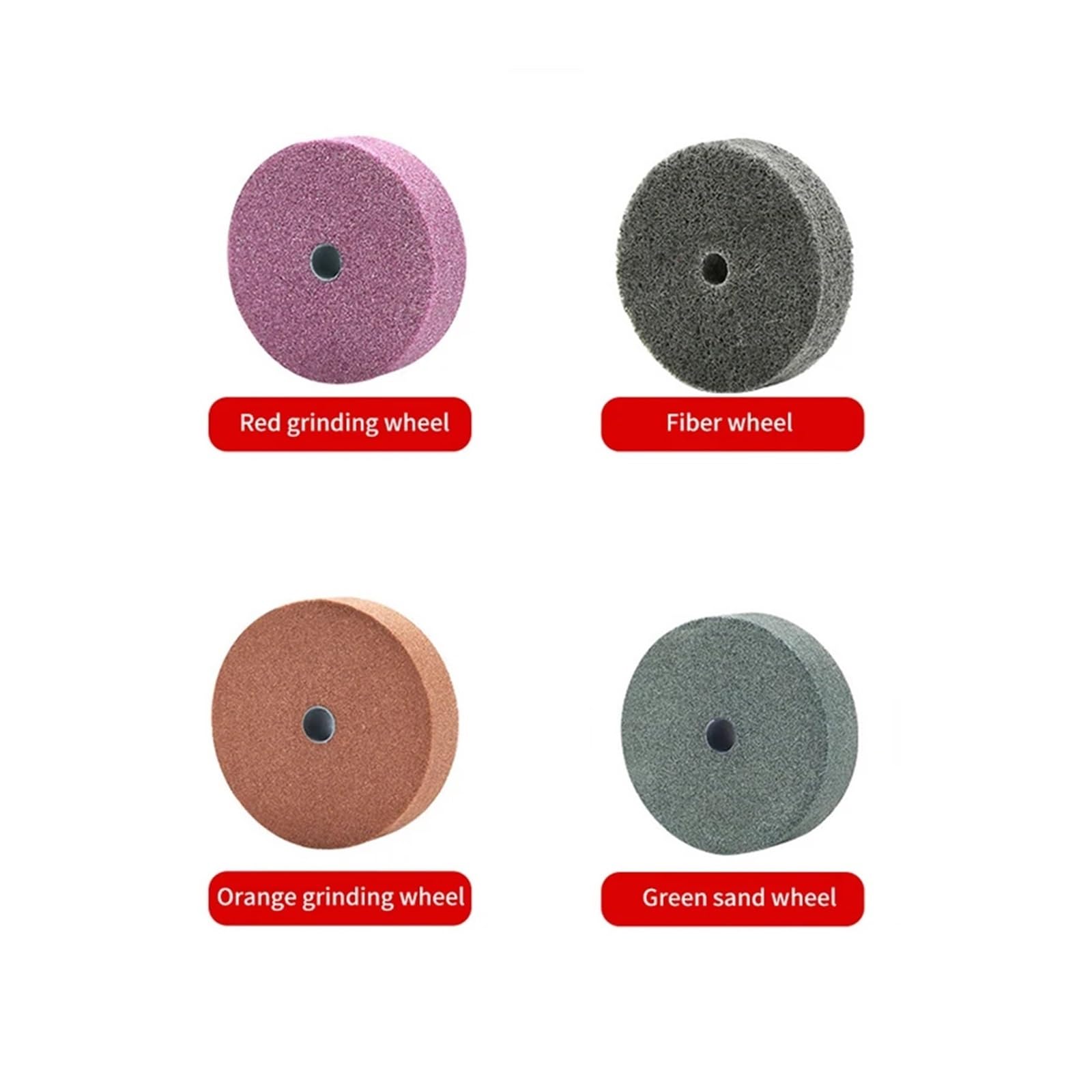 Máquina afiladora de bordes muela, esmeril eléctrico Banogni, amoladora banco, pulidora, joyería Jade DIY, herramientas lijado Dental Para uso doméstico(Set 1)