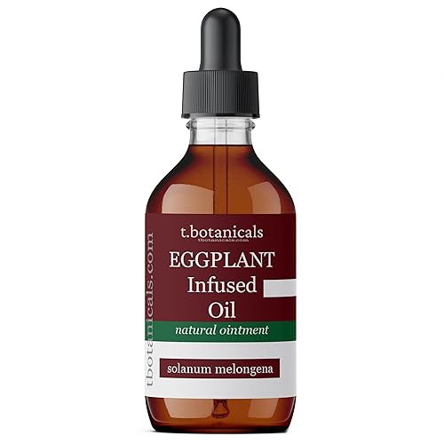 Miniatura 1 de Aceite de berenjena con infusión de berenjena para trastornos de la piel Extracto de berenjena de amplio espectro (4 onzas)