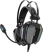 Vista 1 de ZIUMIER Auriculares para juegos para PC PS4 PS5 Xbox One Xbox Series X y S Switch Mobile Auriculares para juegos con micrófono conector de audio