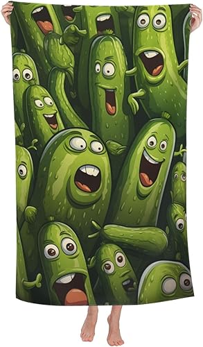 Miniatura 10 de Toalla de playa con cinta de casete retro, toalla de baño de microfibra sin arena, ultra suave, de secado rápido, toalla absorbente, toalla ligera,