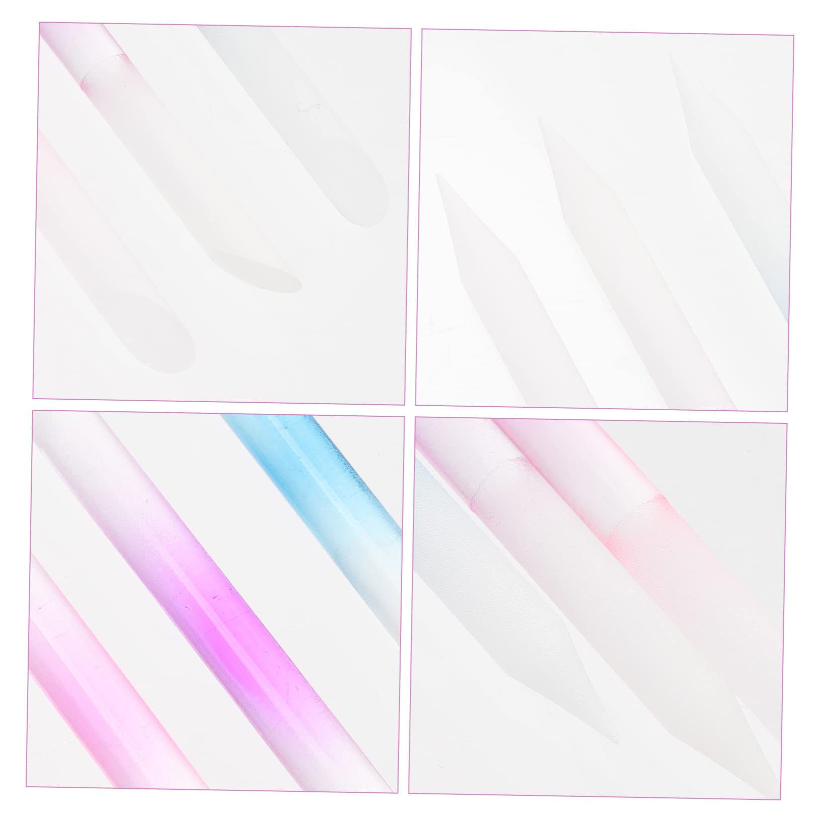 Healvian 18stücke Teiliges Bunter Glas-nagelfeilen Praktisches Nagelpflege-tool Für Maniküre Und Nail Art Zum Polieren Und Formen Der Nägel Für Persönlichen Gebrauch
