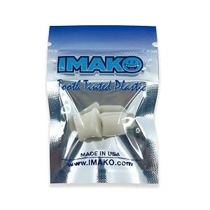 Imako Tooth Tinted Plastic - Natural Color - Temporary Tooth - Made in USA