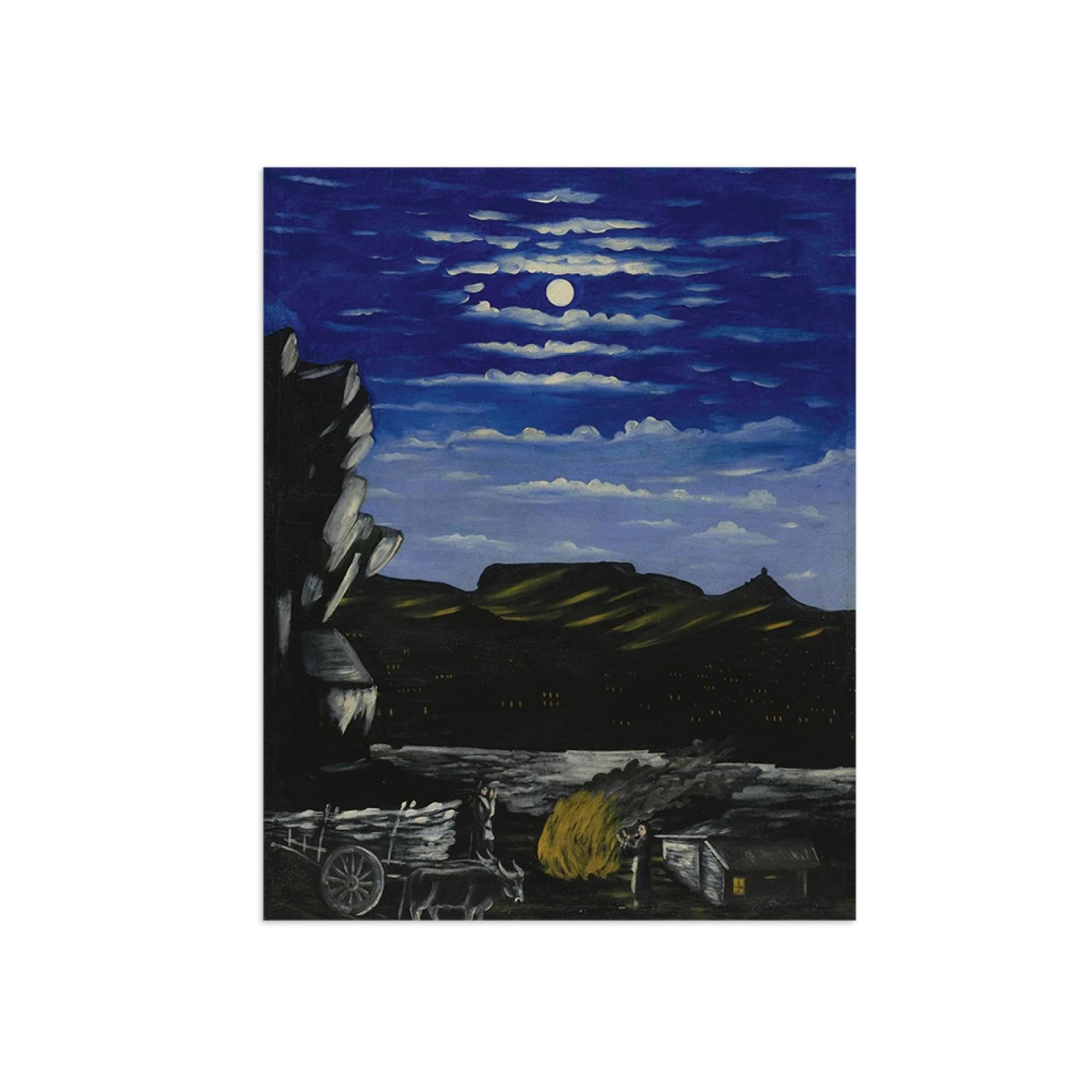 Tableau décoration murale de luxe colline nuit LXURY - 8
