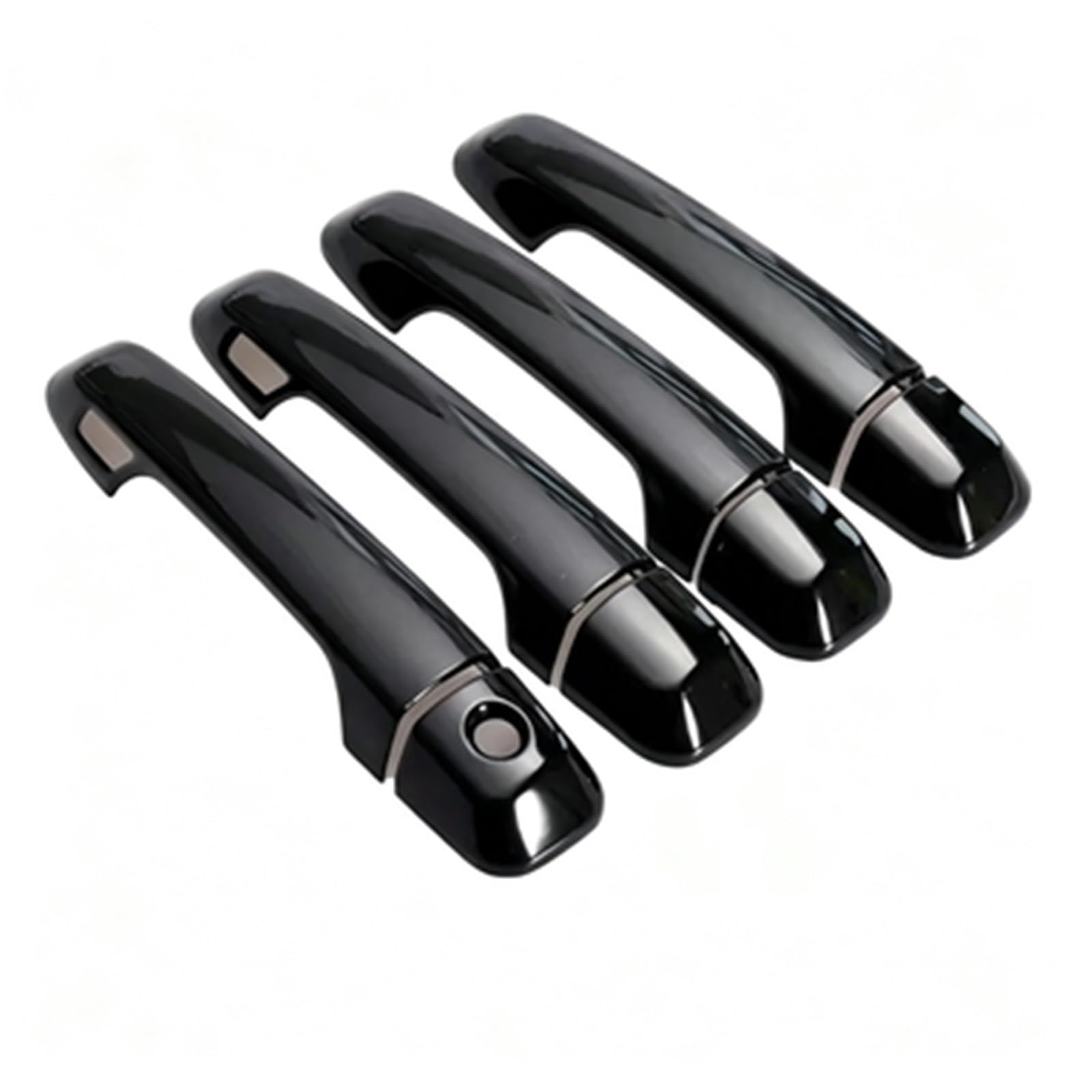 Bayde Black 2 Sensor Glossy Black Car Door Handle Cover Trim For Lexus For Gx Gx460 2010-2017 Styling Accessories Cover Trim