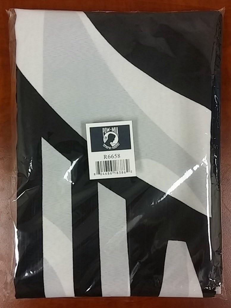 POW Mia Not Forgotten 150D Polyester 5x8 Foot Flag Banner US Military POW-MIA
