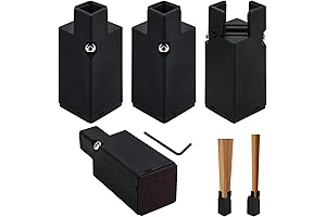 4 Pack Adjustable Bed Risers For Table